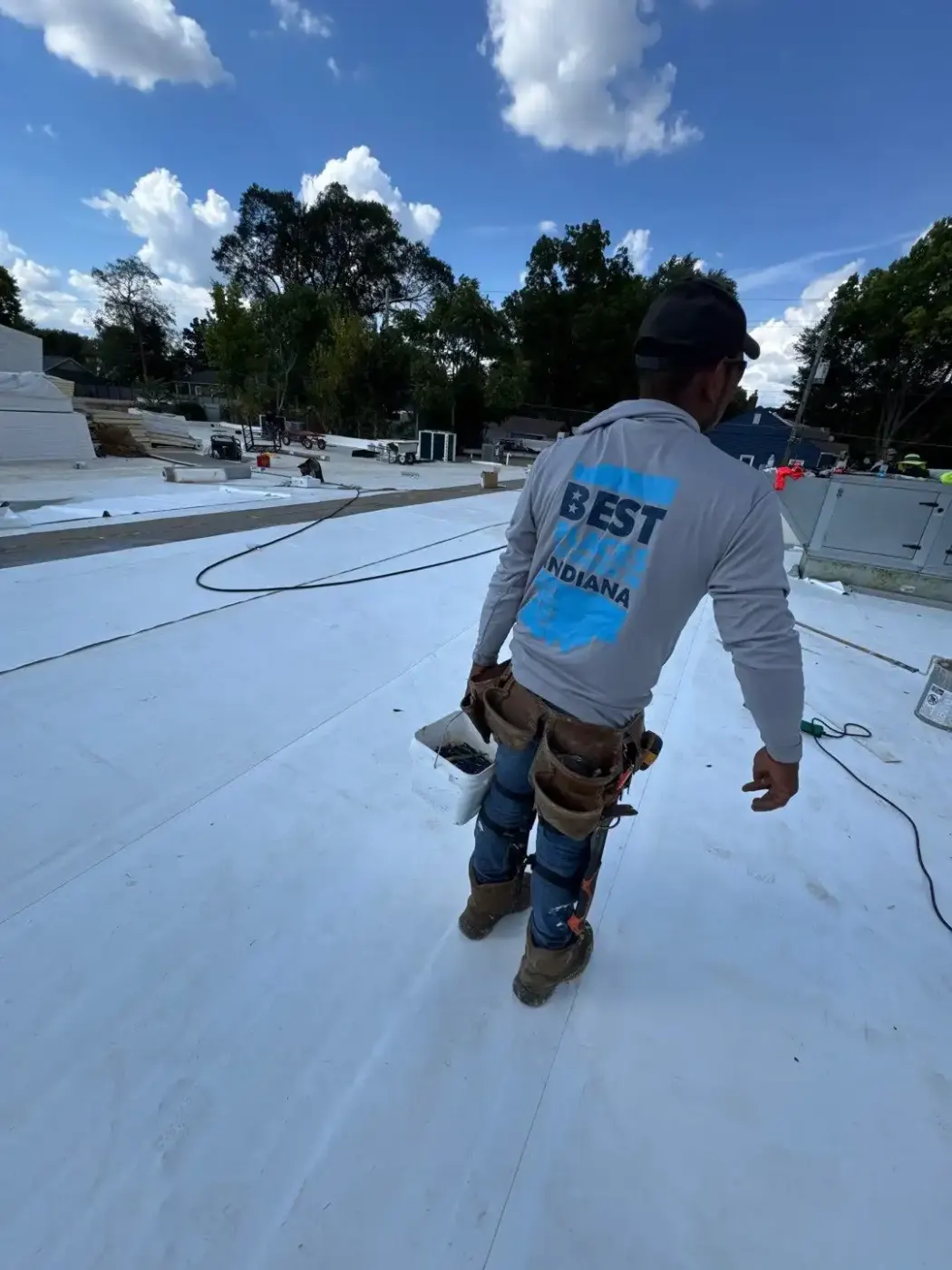 Membrane repair completed in Advance